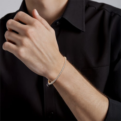 Bransoletka tenisowa Share Your Love 2,3mm: złoto, diamenty laboratoryjne